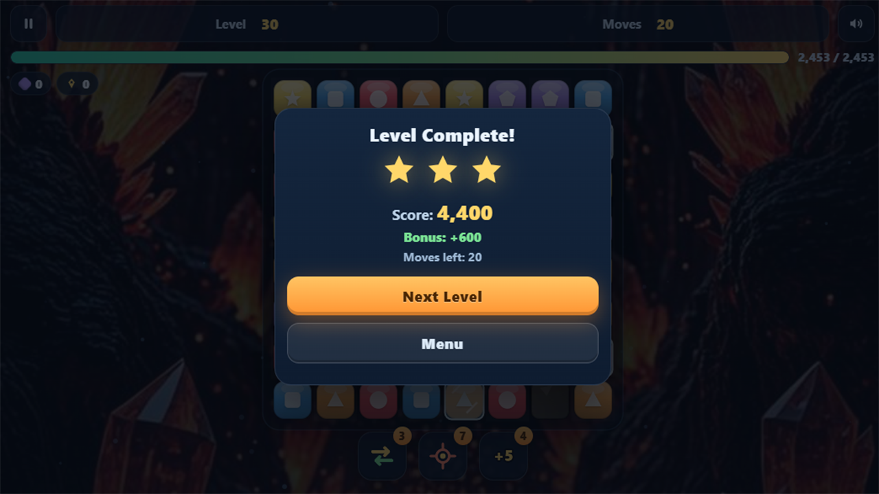 Crystal blast screenshot 2