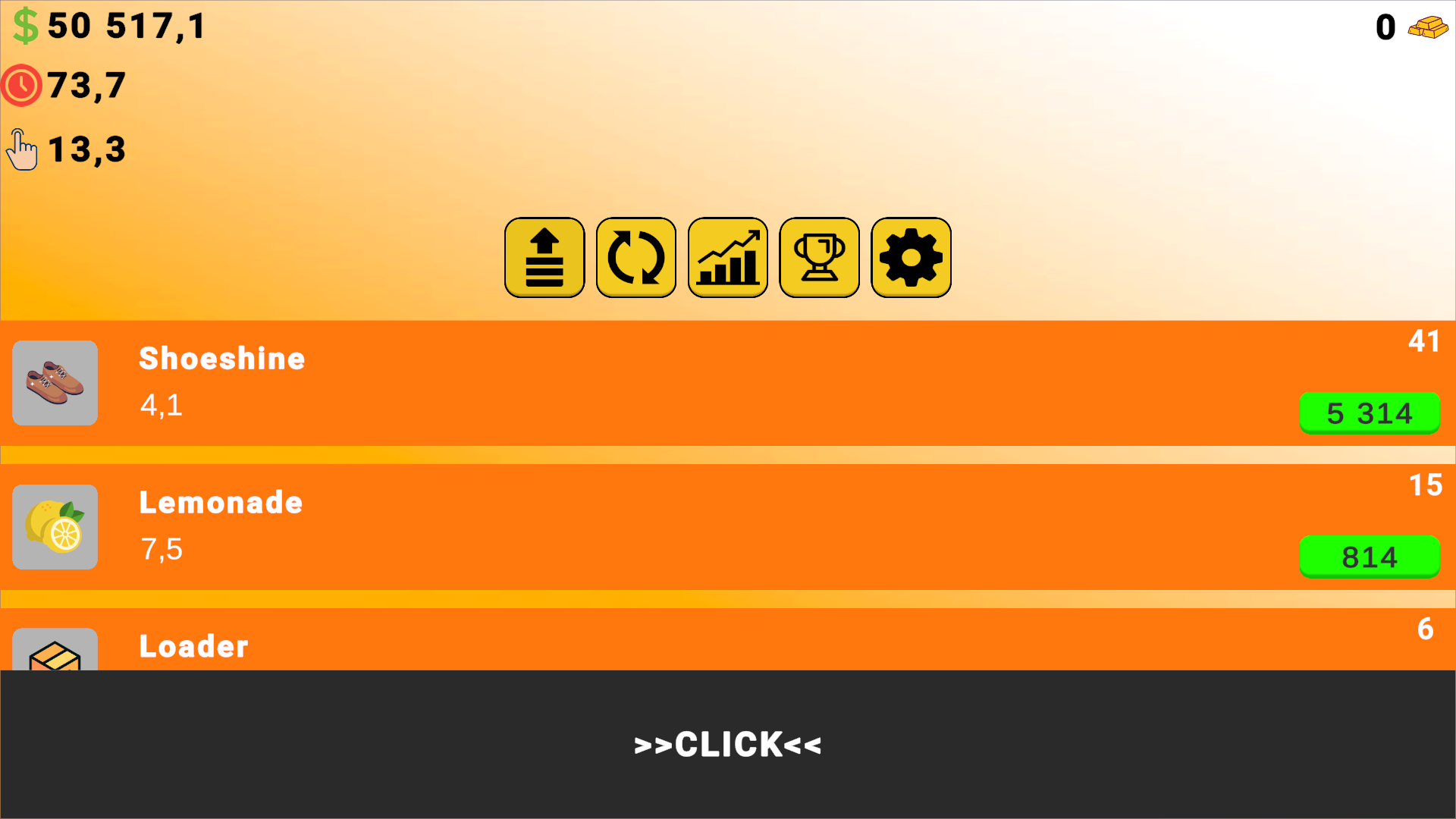 Millionaire Clicker: Money Tycoon — screenshot 1