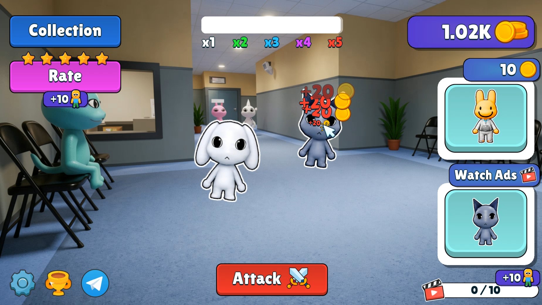 Merge Battle Animal Hospital: Collect Them All! screenshot 4