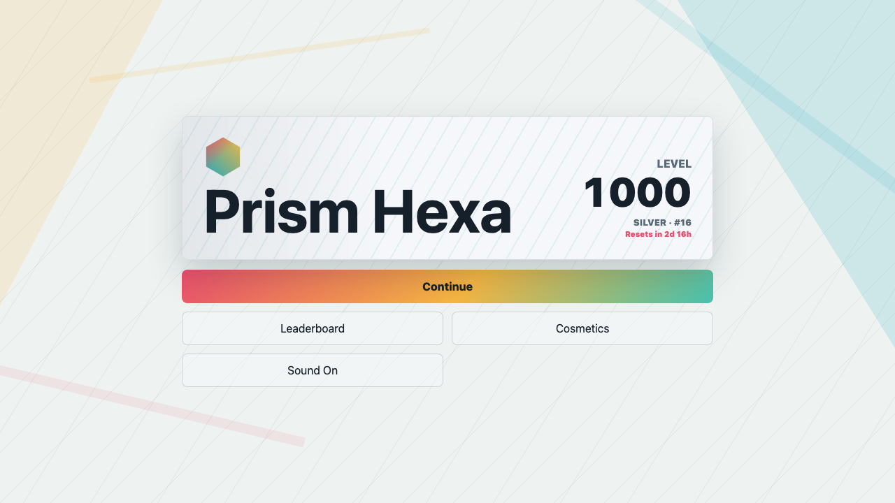 Prism Hexa — screenshot 1