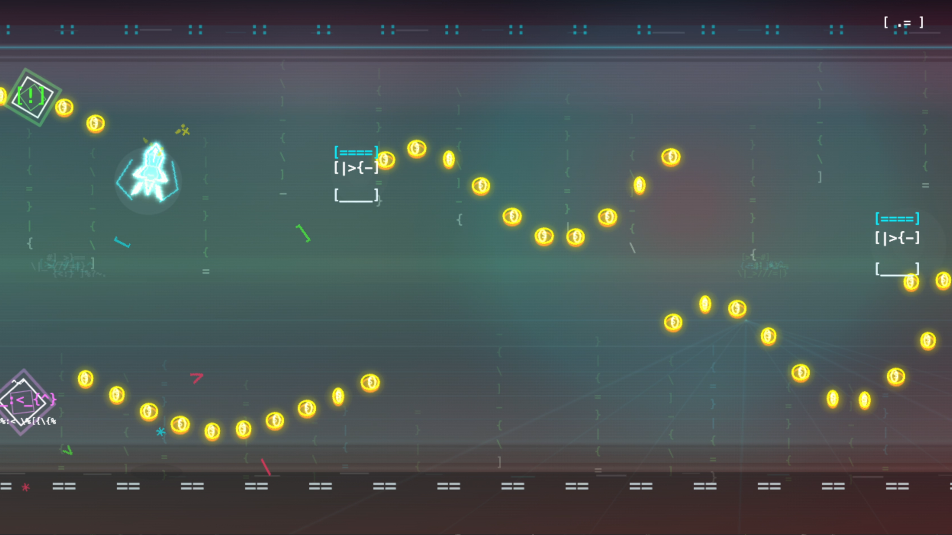 Пульс пикселей: ASCII-раннер — screenshot 9