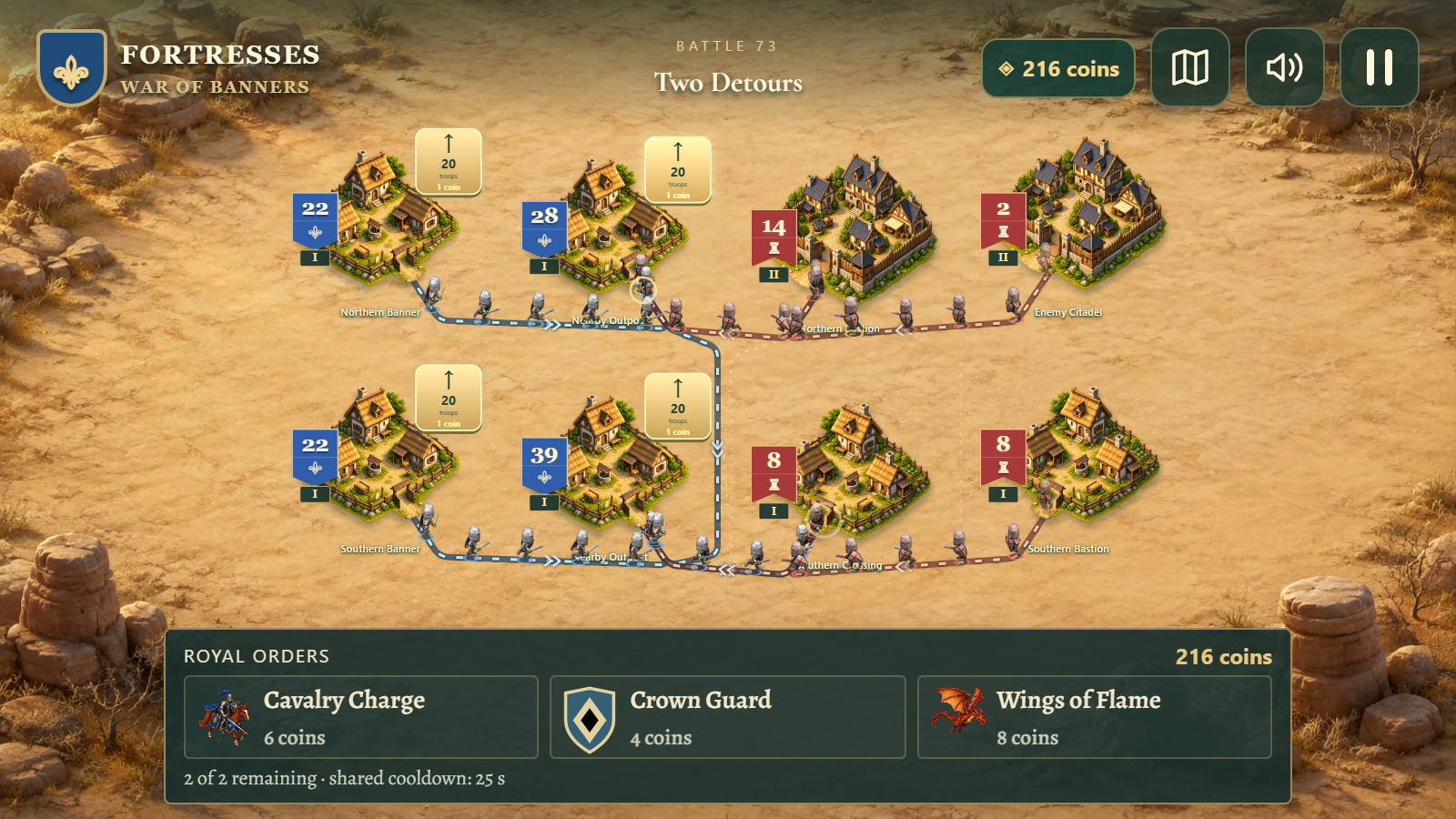 Fortresses: War of Banners — screenshot 4