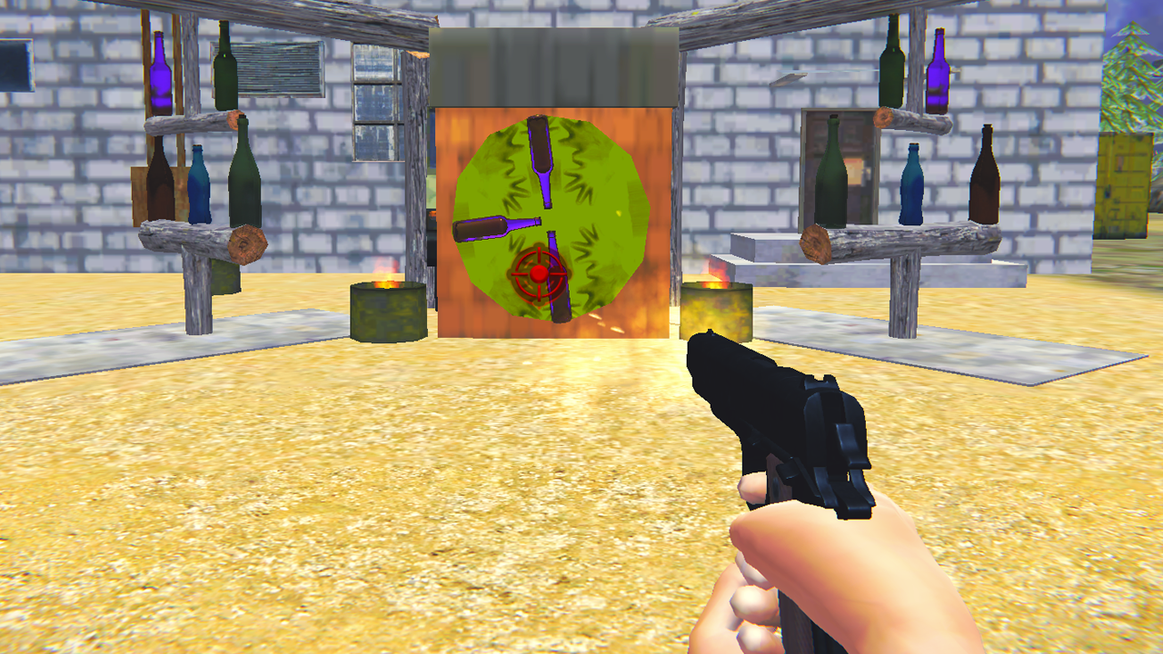 Bottle Shooting 3D screenshot