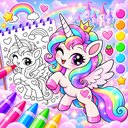 Draw a Pony: ASMR coloring book