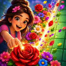 Flowers: Physics Merge & Clear