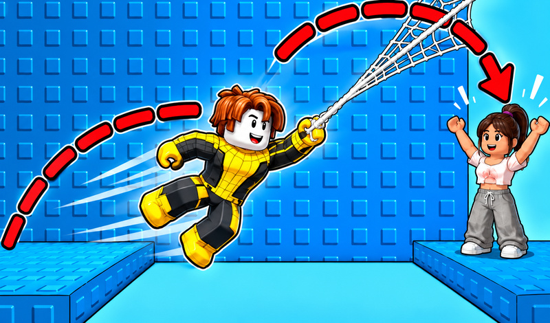 Obby: Spider +1!