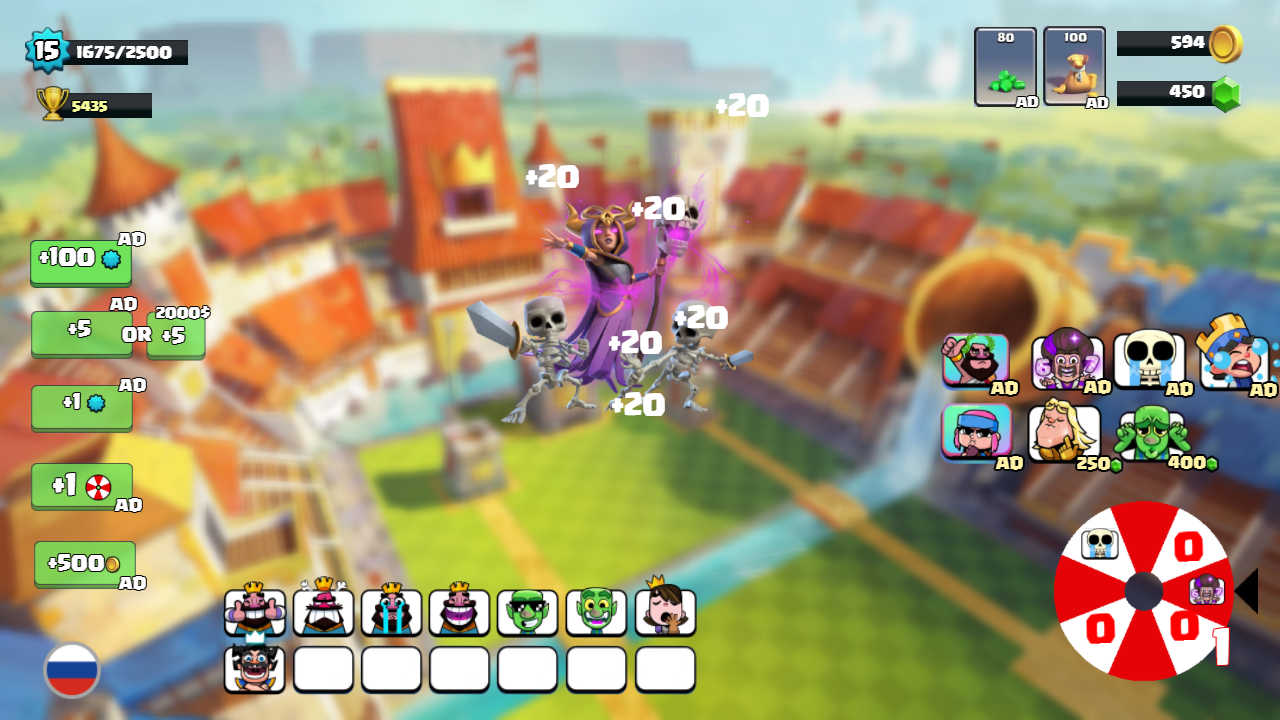 Clicker Evolution Roale Clahs — screenshot 3