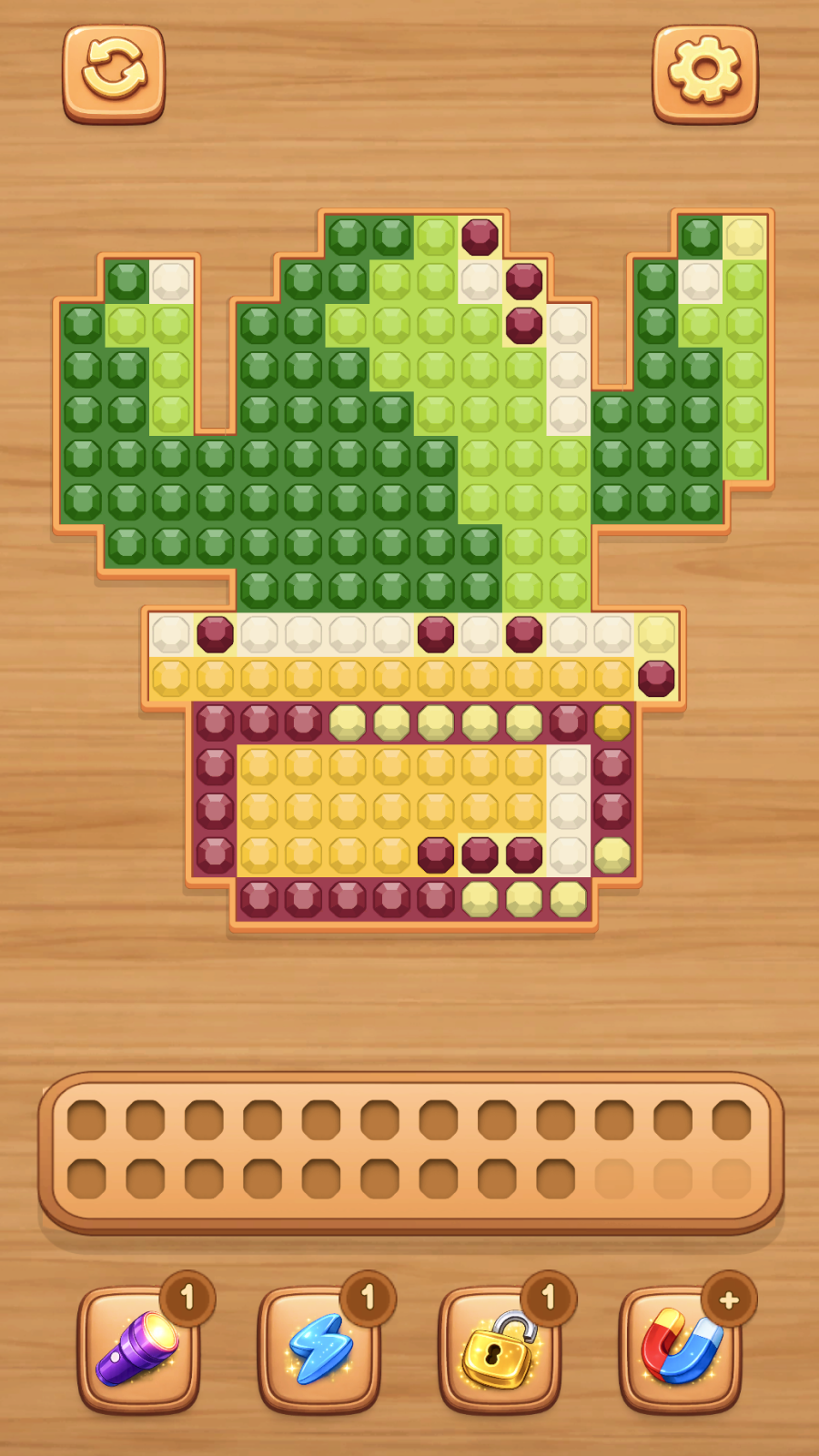Jewel Coloring: Crystal Sorting screenshot 7