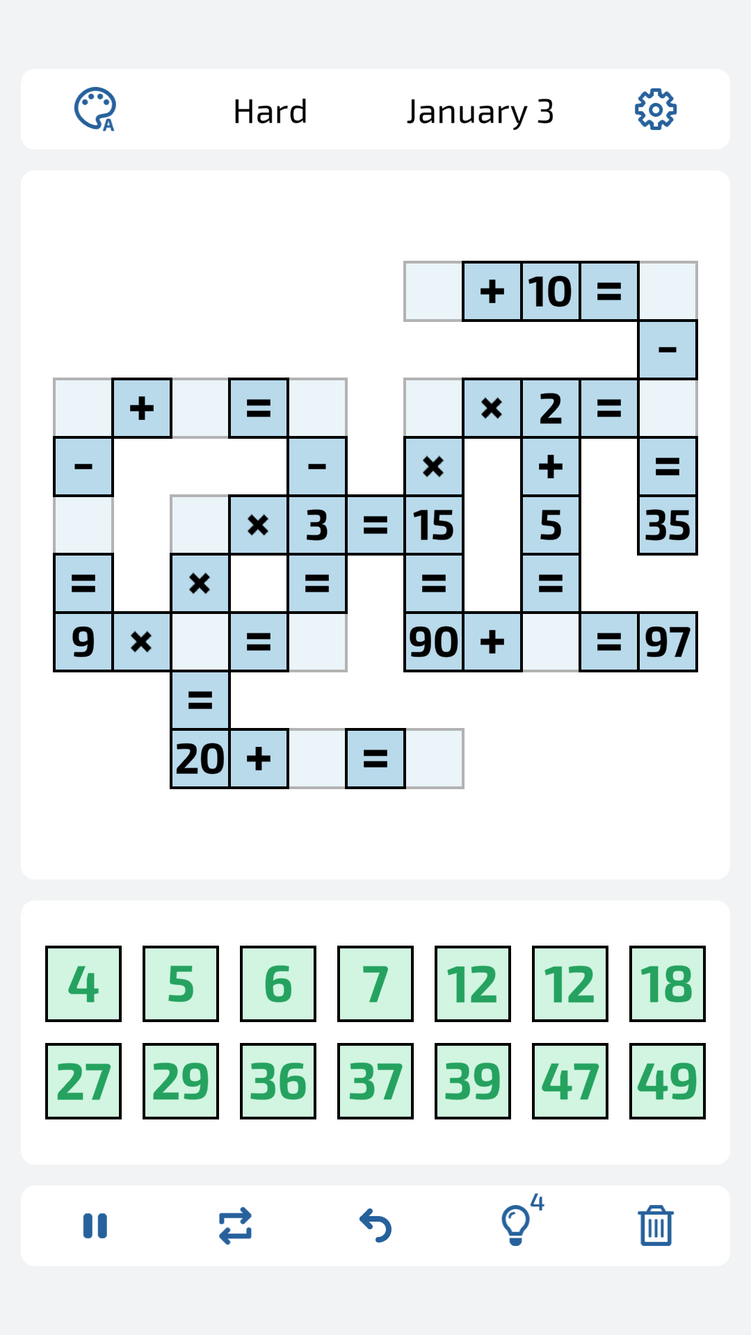 Math Crossword: Improve Your Arithmetic screenshot 12