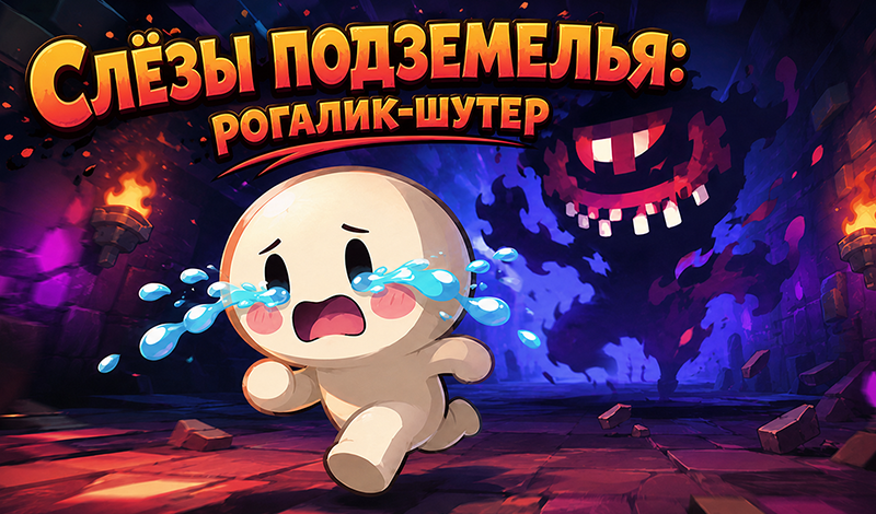 Слёзы подземелья: рогалик-шутер game cover