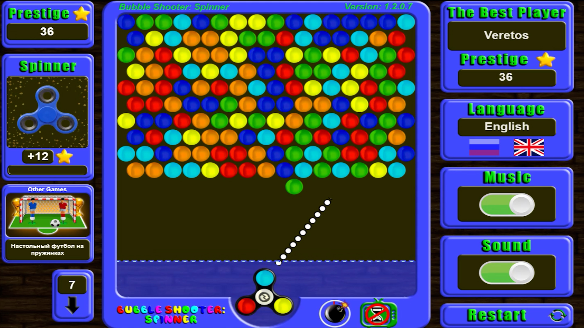 Bubble Shooter: Spinner — screenshot 2