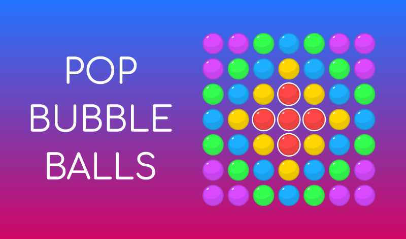 Pop Bubble Balls game cover