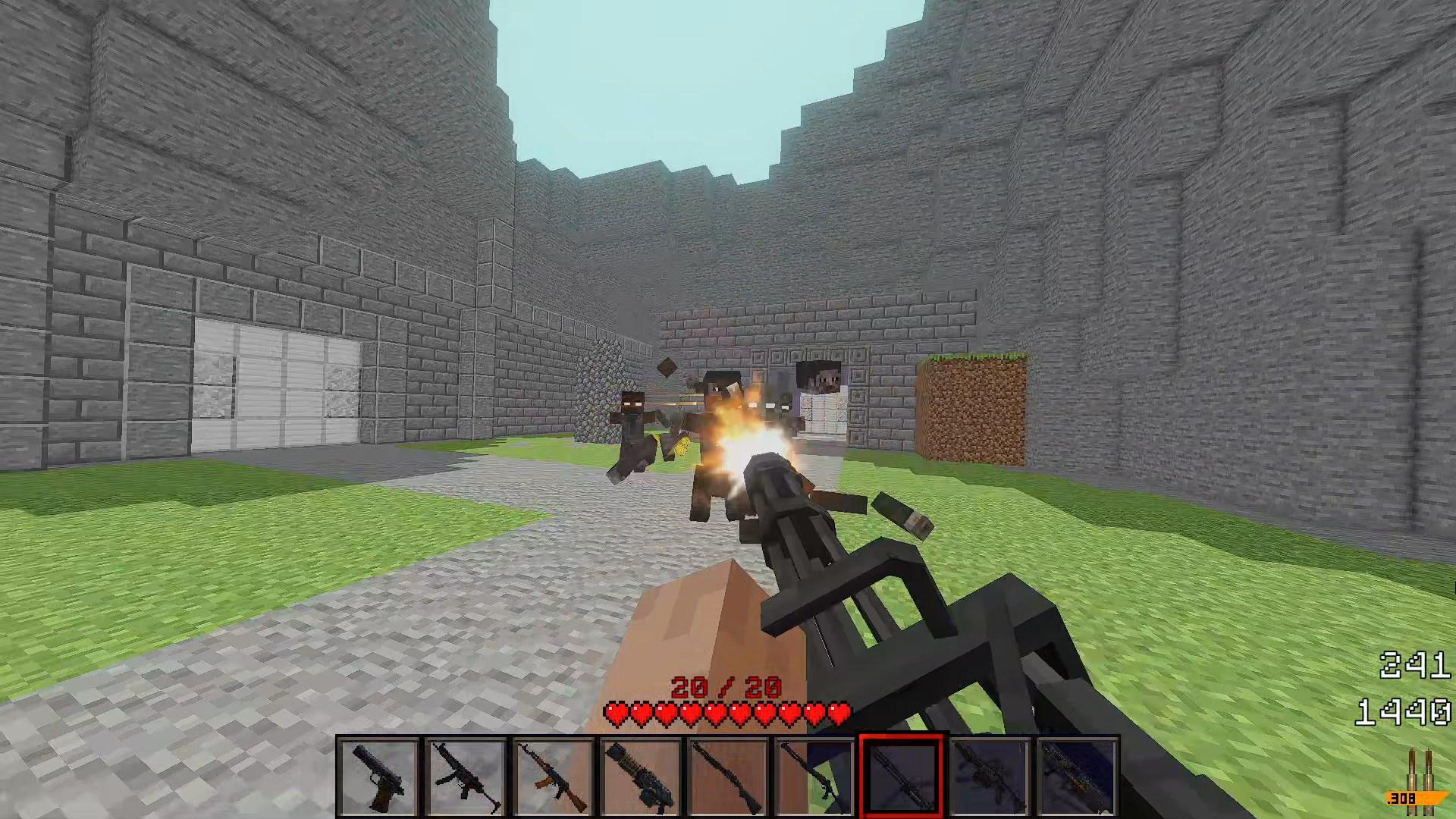 Death cubes: zombie arena screenshot
