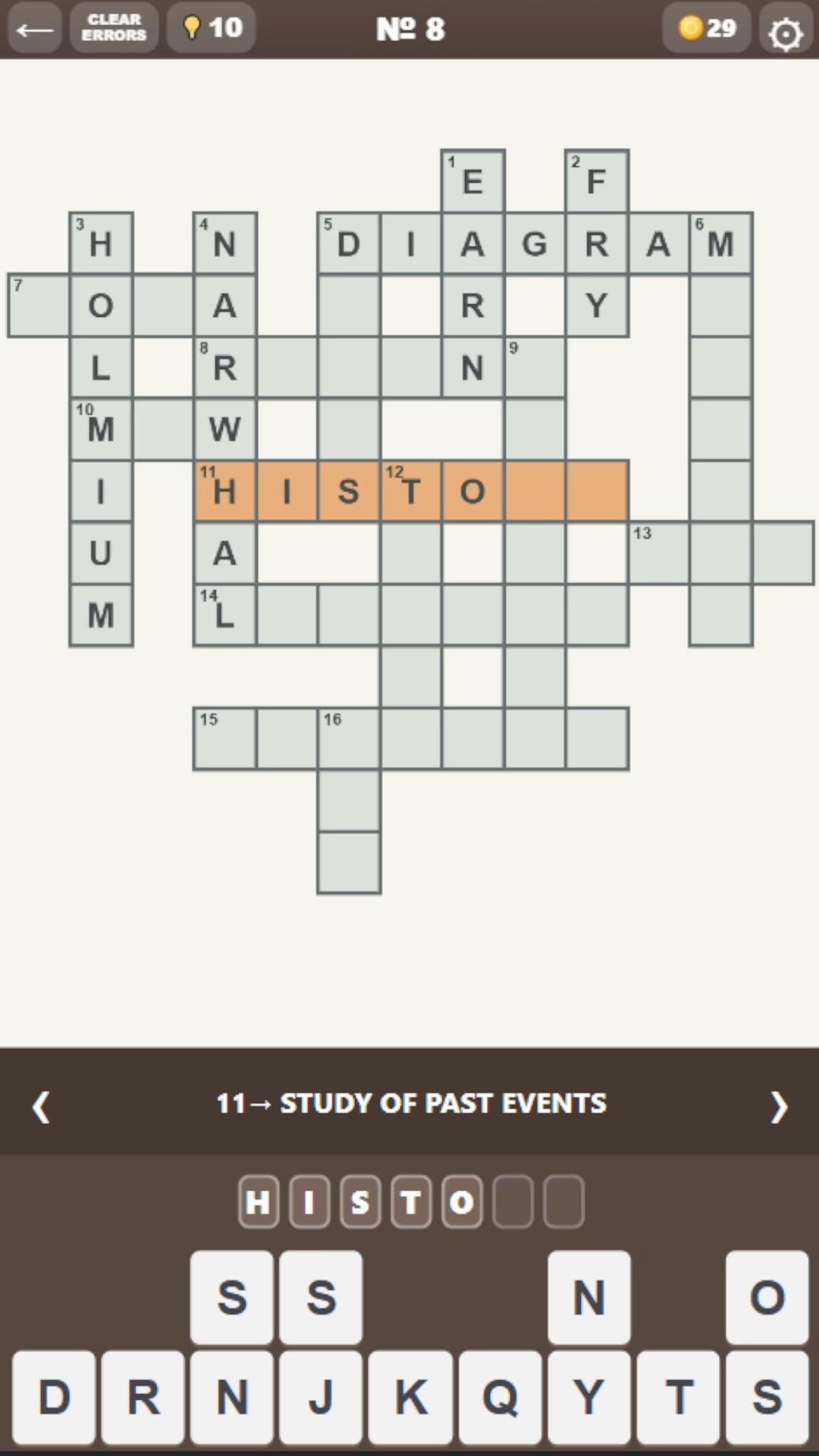 Crosswords: Big Collection screenshot 6