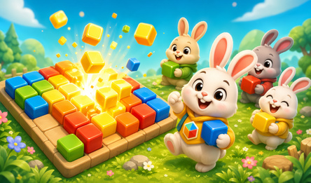 Rabbits And Cubes