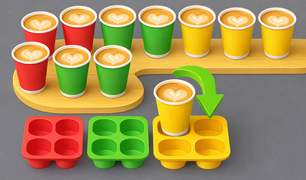 Coffee Sort Puzzle