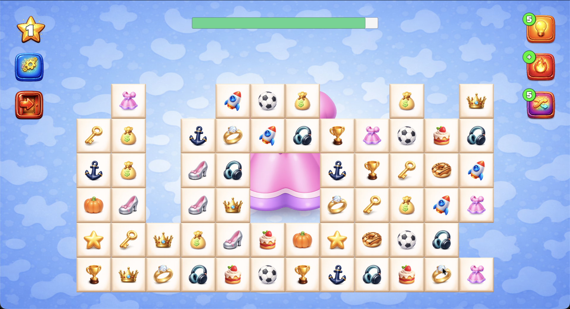 Tile Connect: Соедини Пары — screenshot 1