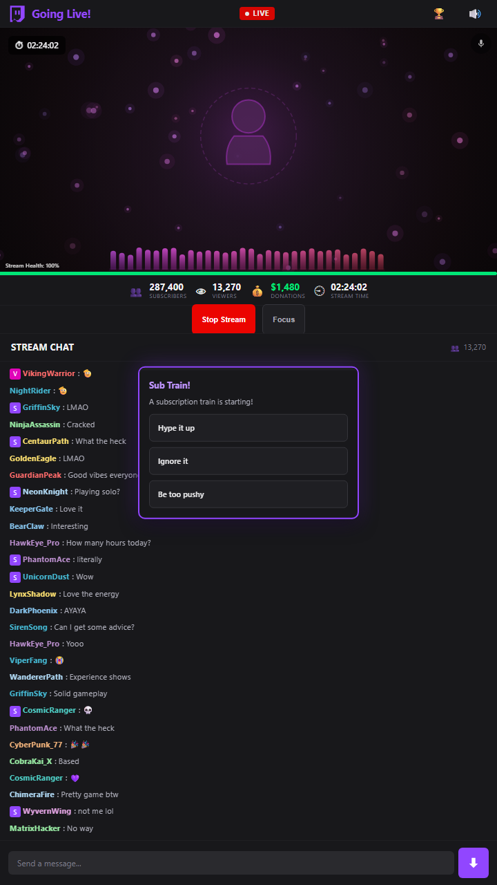 Going Live! screenshot 4