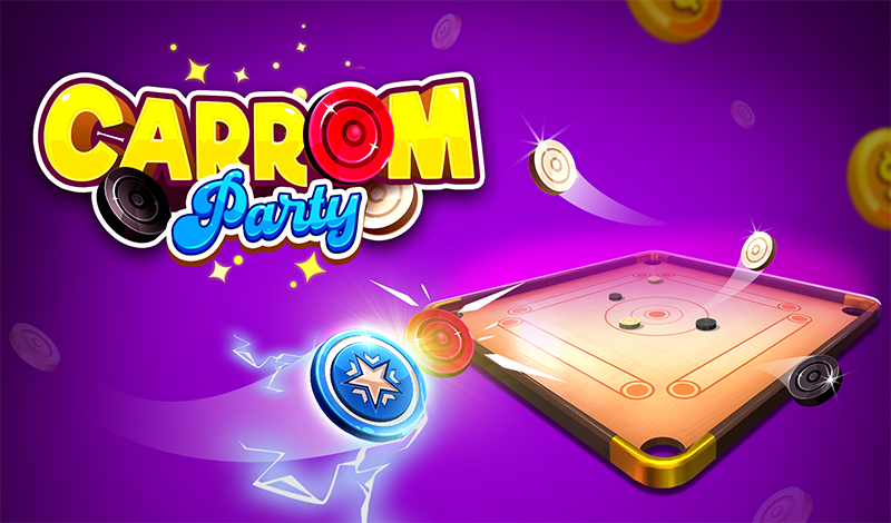 Carrom Party game cover