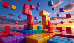 Falling figures: Put them in a row!