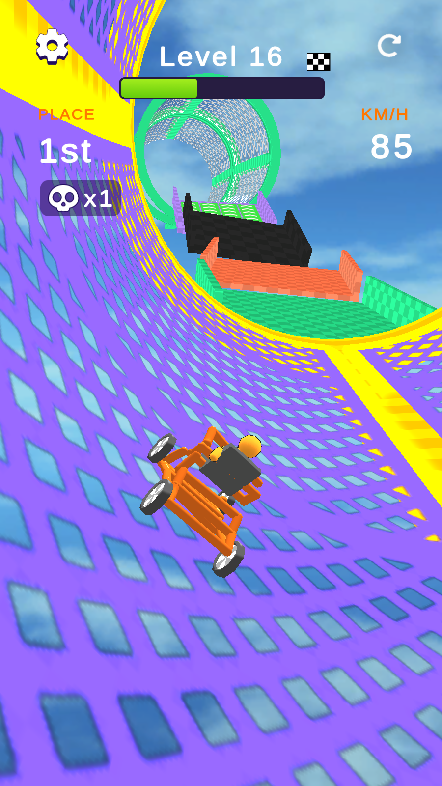 Draw Crash Race: Stunt Race screenshot 14