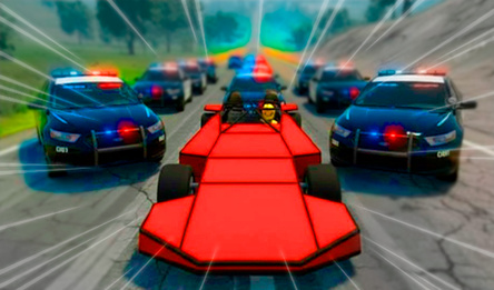 Ramp Car vs Police: CHASE