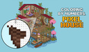 Coloring by Numbers. Pixel House