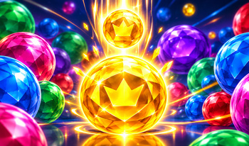 Balls 2048: Merging and Rearrangements