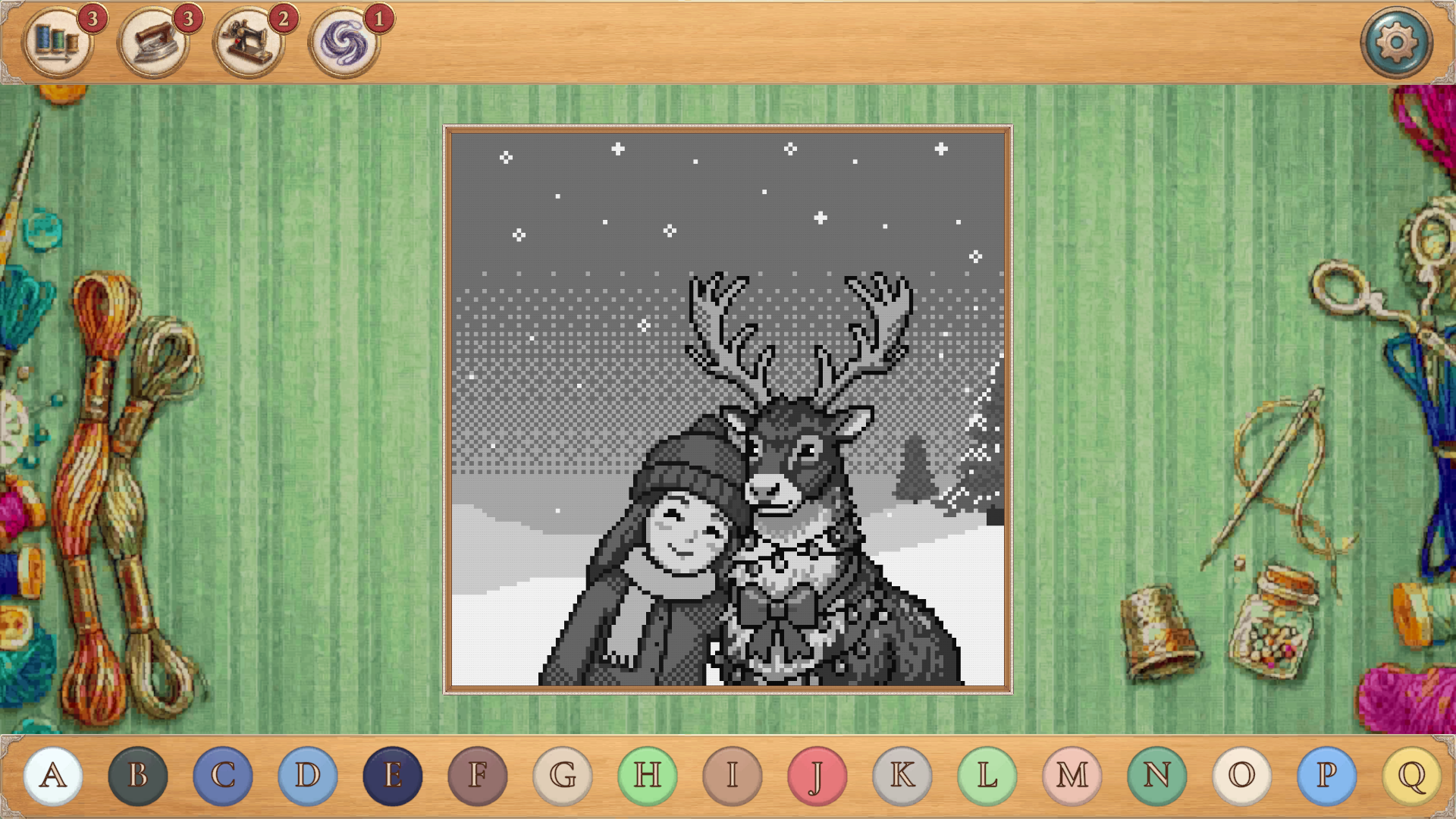 Cross Stitch by Numbers: Pixel Art screenshot