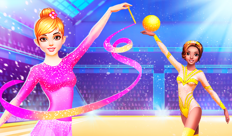 Gymnastics Girl Dress Up game cover