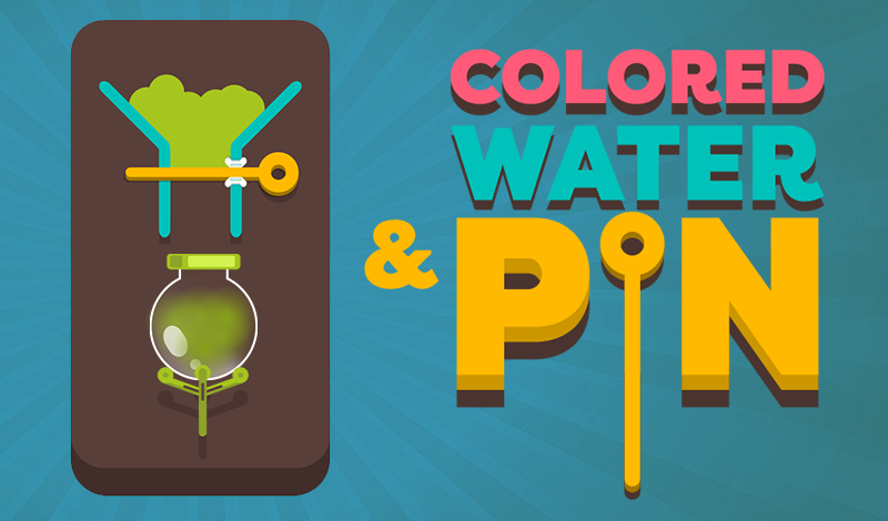 Colored Water & Pin game cover