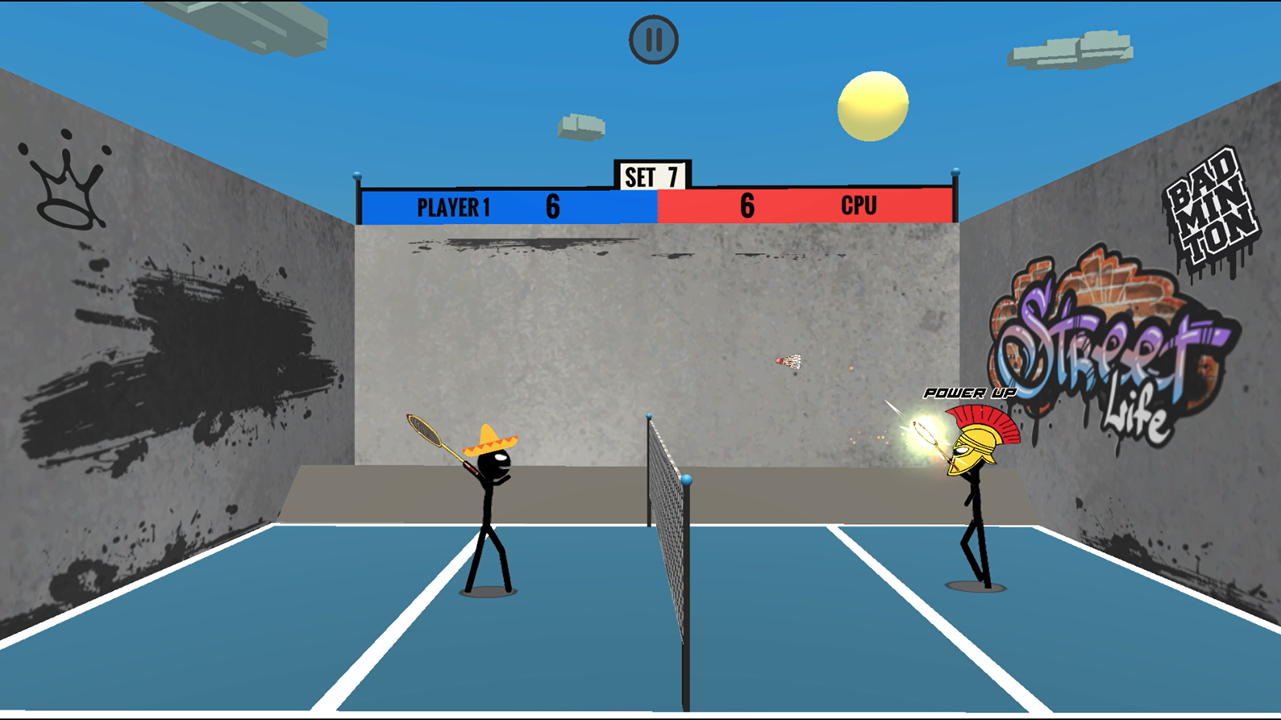 Stickman Sports Badminton screenshot