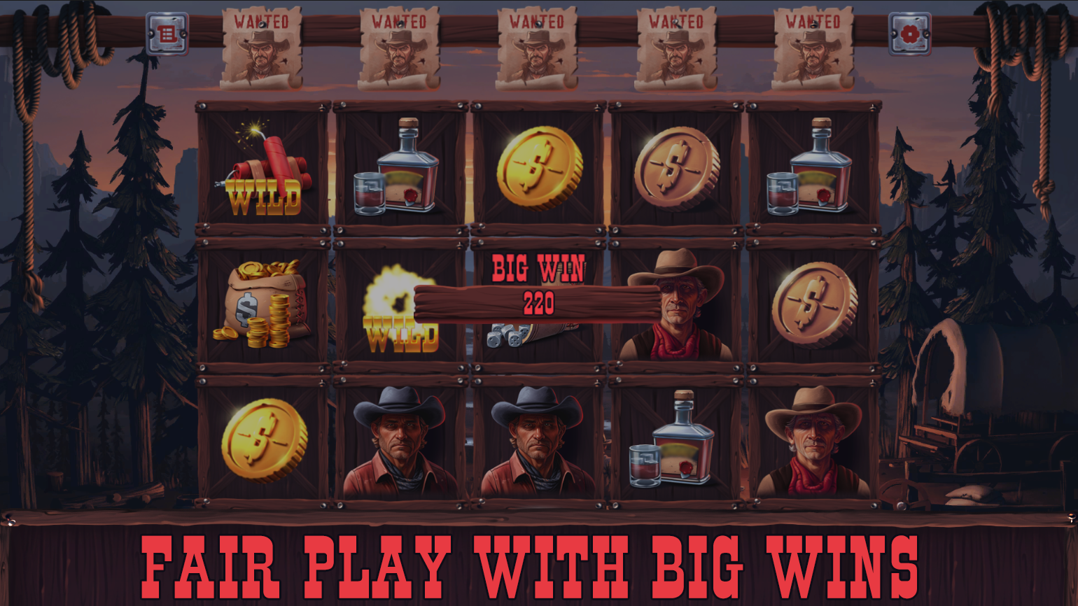 Most Wanted Casino Slot screenshot