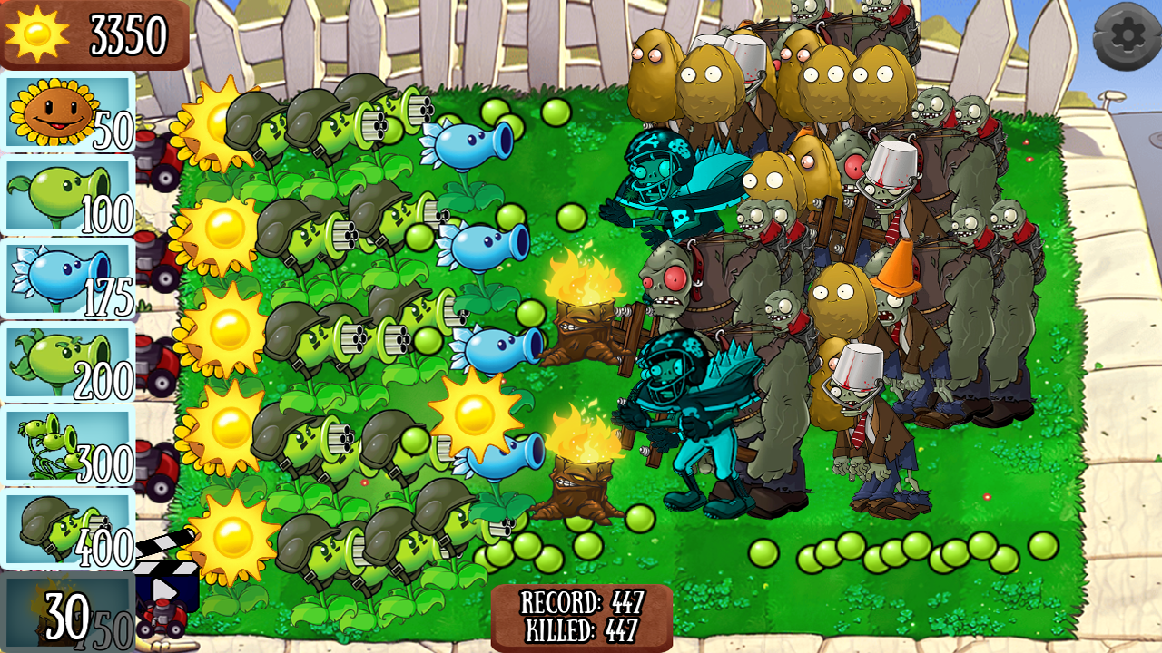 Endless Waves of Zombies: PVZ! screenshot