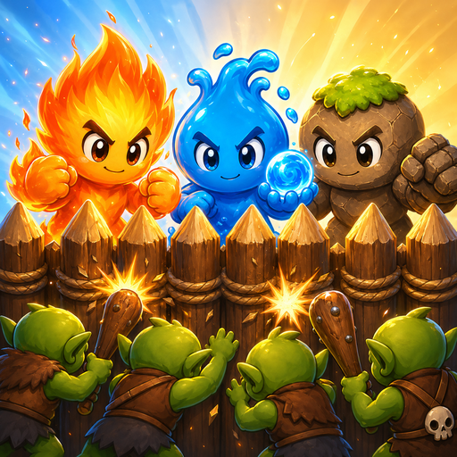 Merge Elementals: Castle Defense icon