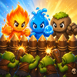 Merge Elementals: Castle Defense