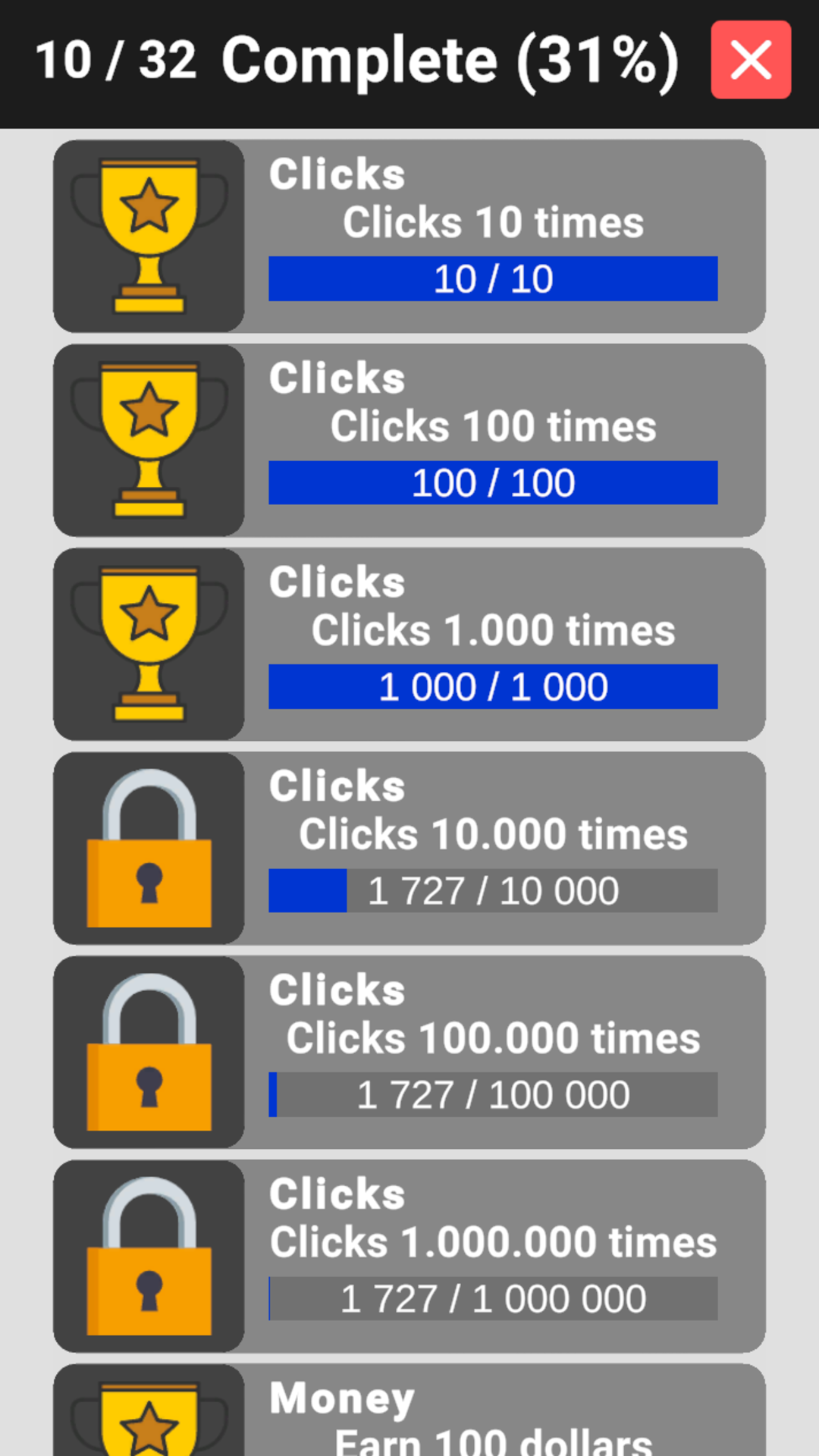 Millionaire Clicker: Money Tycoon screenshot 6