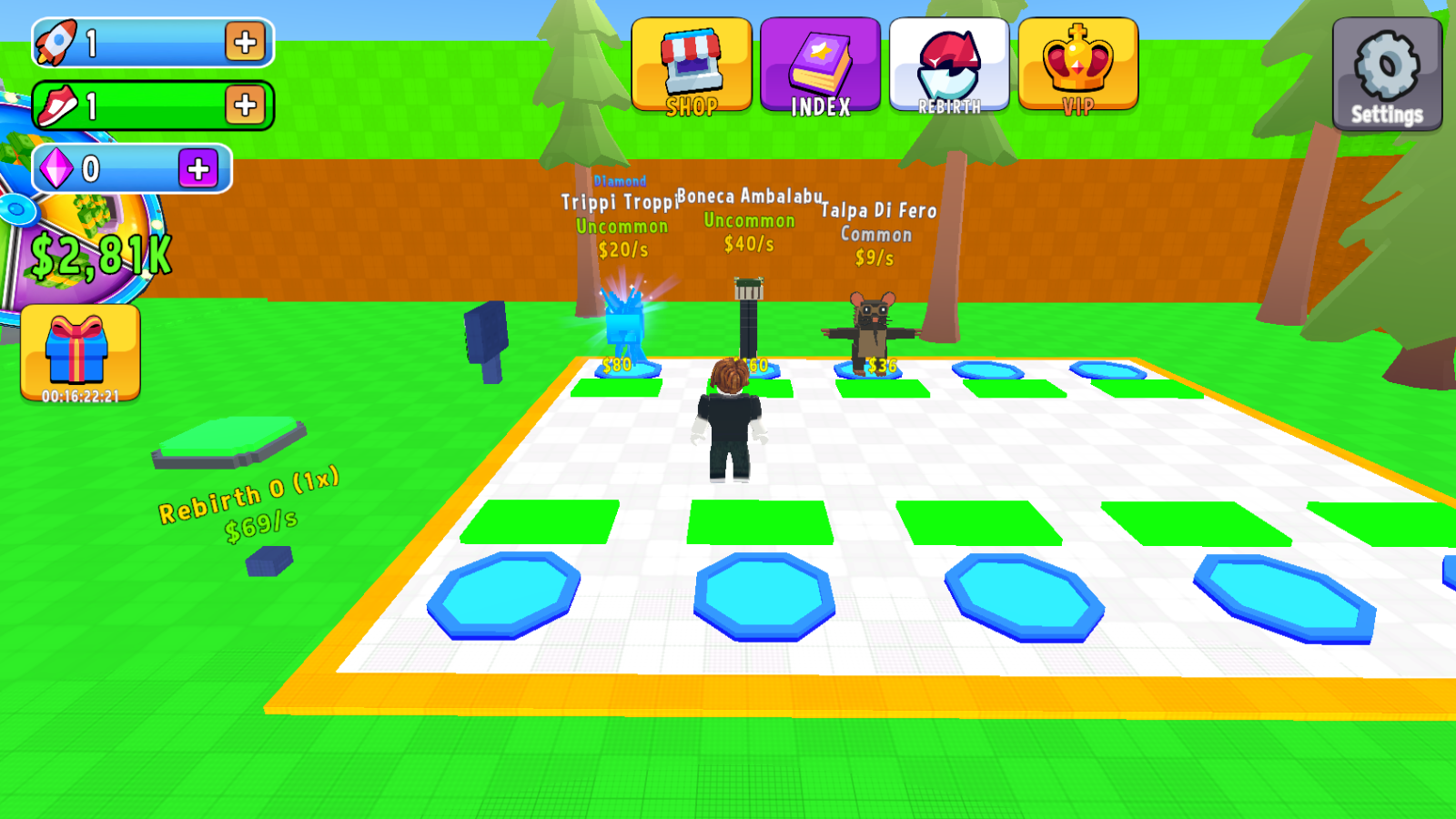 Brainrots: Only Up screenshot