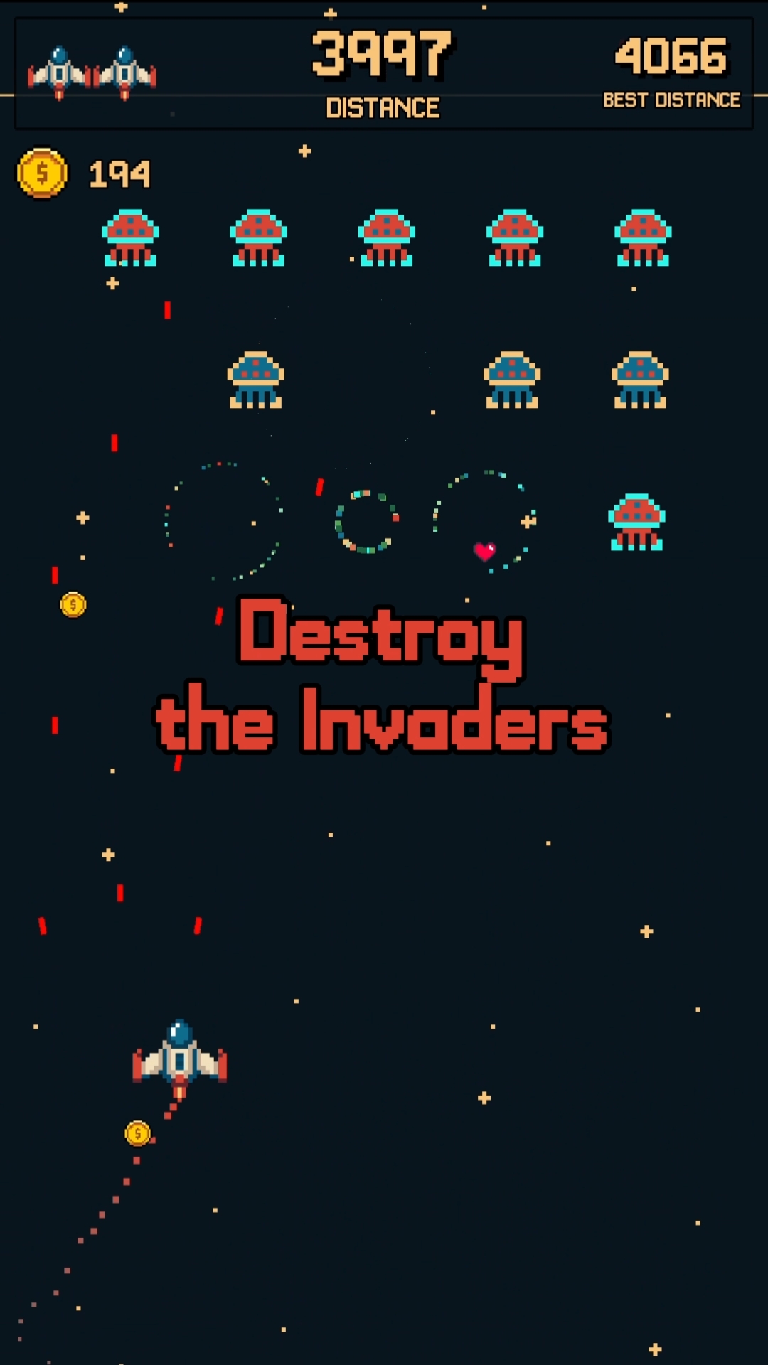 Flappy Space Invaders screenshot 8