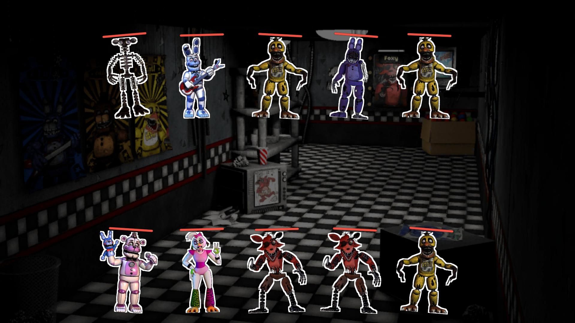 Merge FNAF: Animatronic Battle screenshot