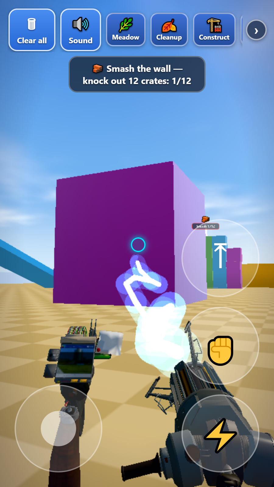 Gravity gun 3D sandbox screenshot 6