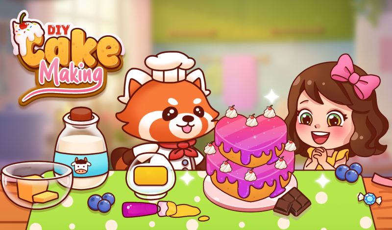 DIY Cake Making game cover