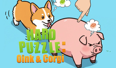 Hard Puzzle: Oink & Corgi