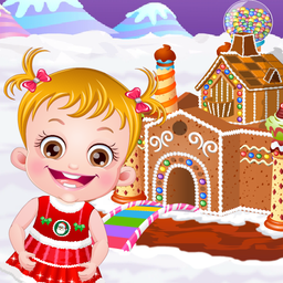 Baby Hazel Gingerbread House