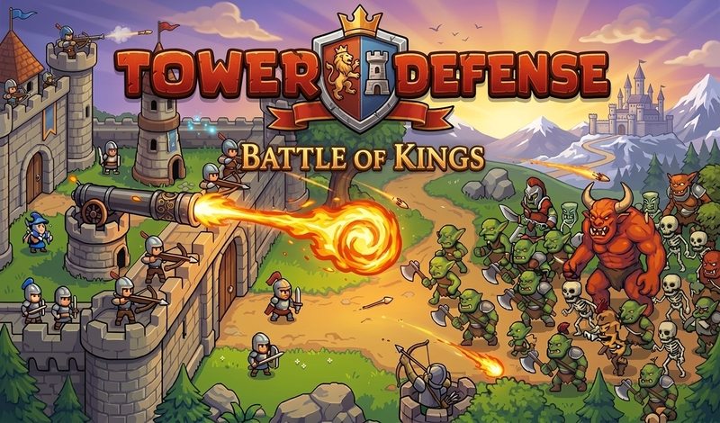 Tower Defense: Battle of Kings game cover