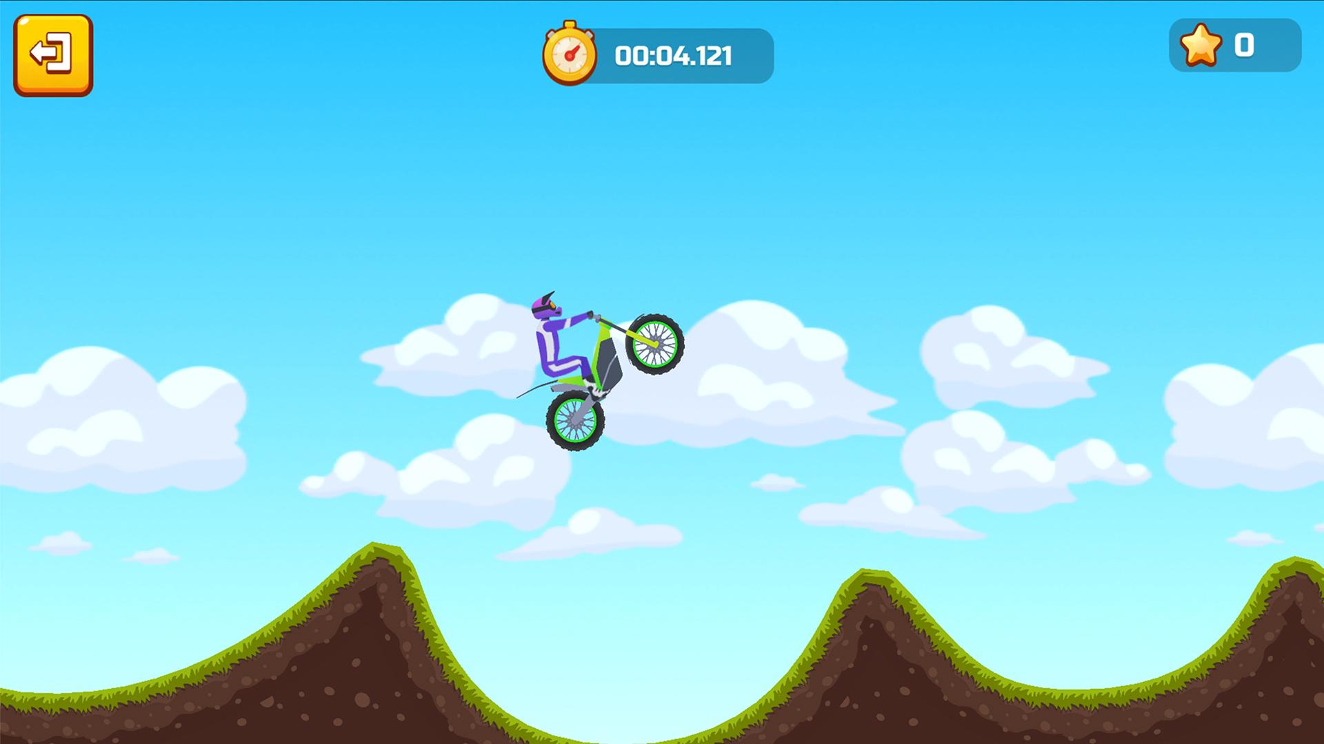 Hill Climb on Moto Bike screenshot