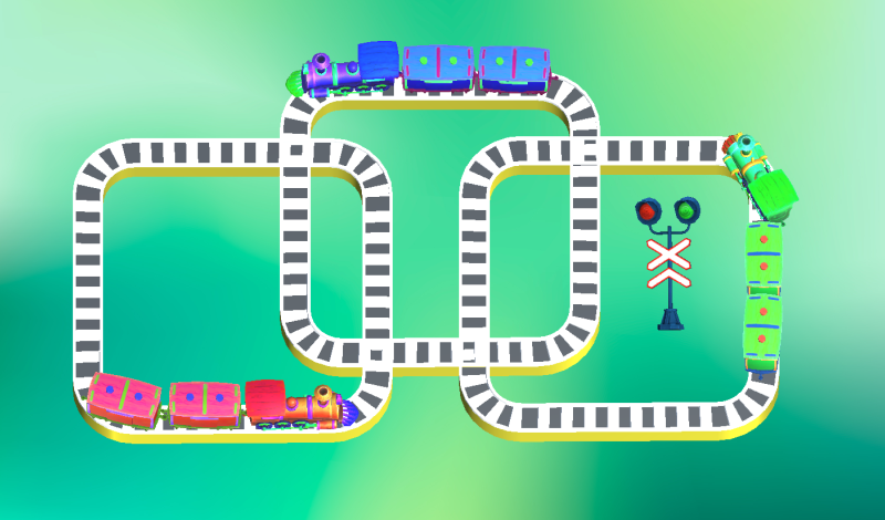 Train Race game cover