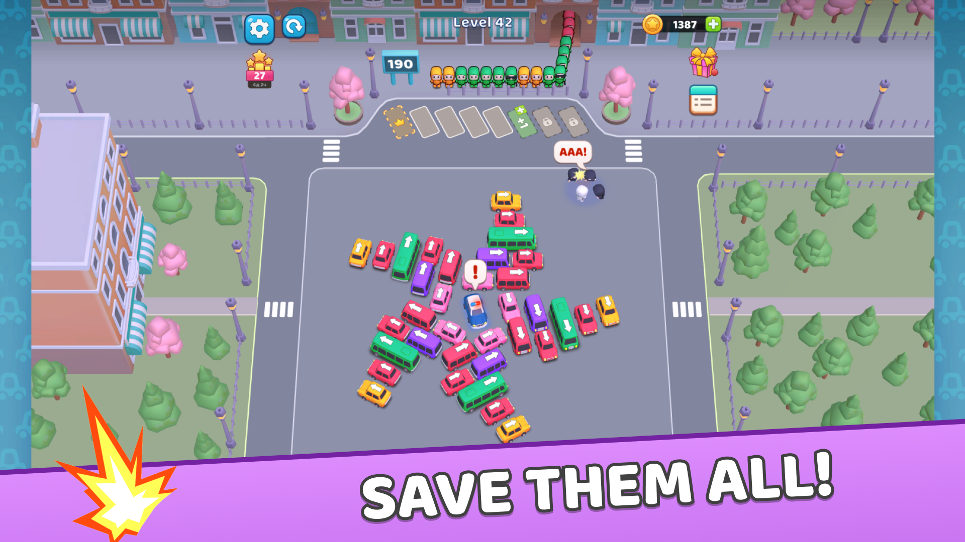 Car Out Jam: Parking & Passengers — screenshot 5