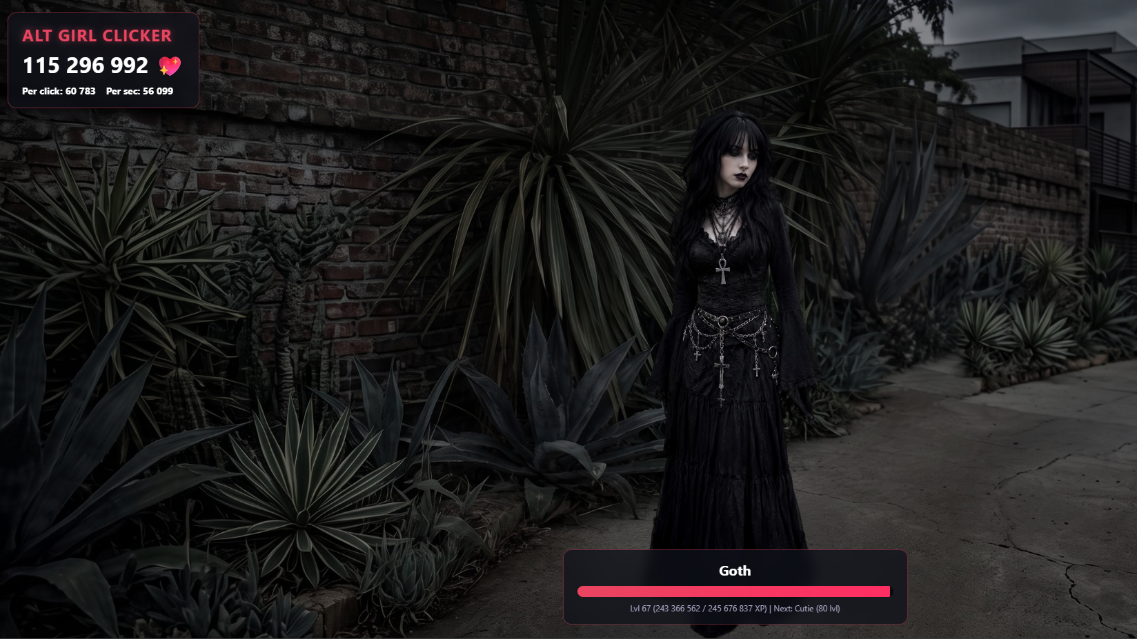 Alt Girl Clicker — screenshot 2