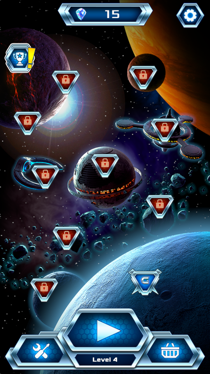 Galaganoid Brick Breaker screenshot 7